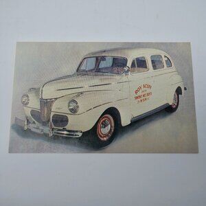 Vintage Roy Acuff’s 1941 Super Deluxe Ford Music Row Nashville TN Postcard